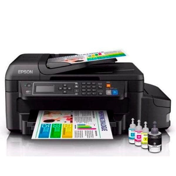 Epson L575 EcoTank Multifunction Printer (Print/Fax/Scan), Up To 7500 Prints, 2-Year Warranty